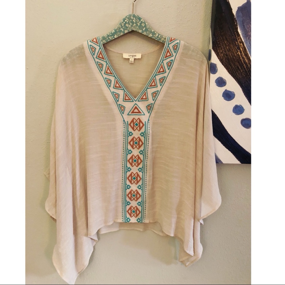 SALE umgee] embroidered tunic